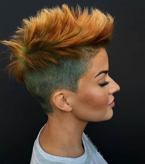 pixie shaved sides